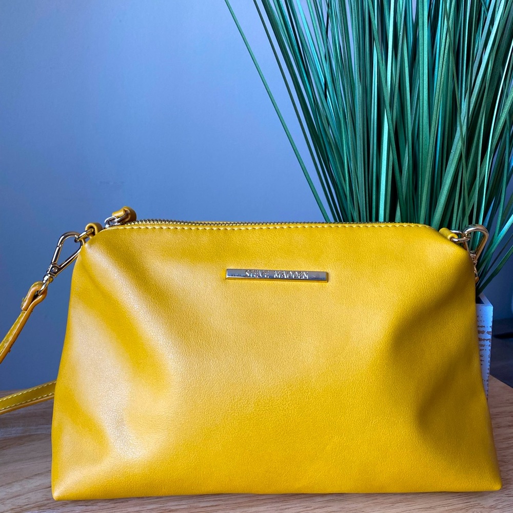 Steve Madden Yellow Crossbody Bag